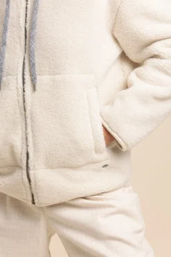 Cheap Blouson à capuche FELIX Femme Manteaux|Vestes