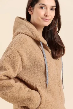 Clearance blouson à capuche FELIX Femme Manteaux|Vestes