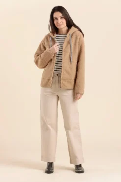 Clearance blouson à capuche FELIX Femme Manteaux|Vestes