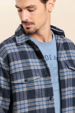 Sale chemise CAP à carreaux Homme Chemises