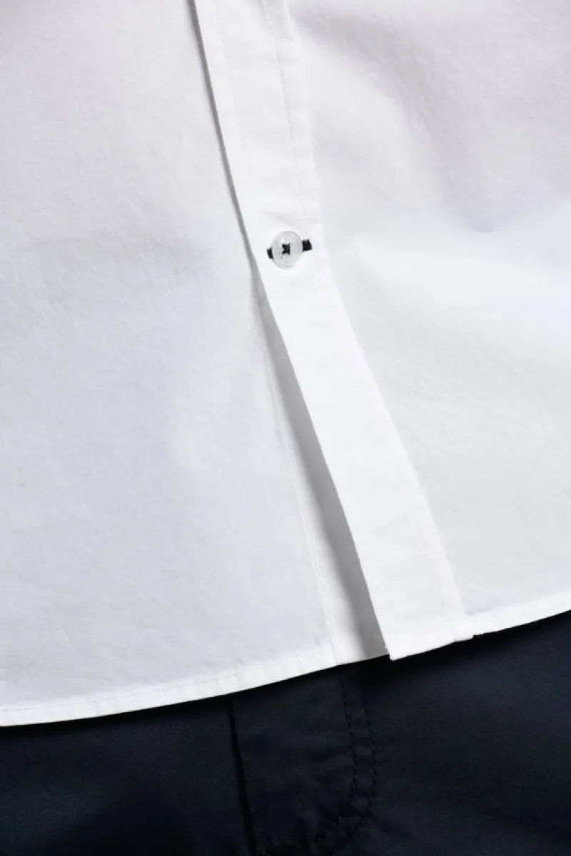 New Chemise CARGUE coupe droite en coton Homme Chemises