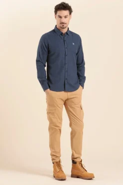 Best chemise CARGUE en flanelle de coton Homme Chemises