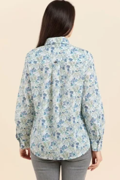 Store chemise liquette CUBA en imprimé Liberty Femme Chemises, Blouses