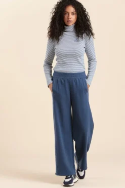 New col roulé rayé MARCEL en coton Femme Tshirts