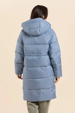 Store doudoune longue avec capuche FLOCON Femme Doudounes