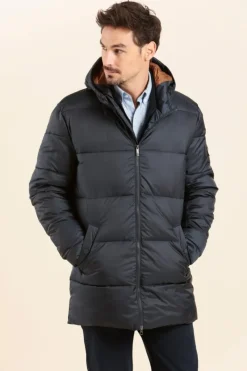 Hot doudoune longue HAW avec capuche Homme Doudounes
