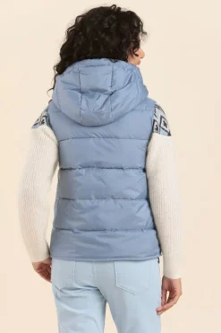Flash Sale doudoune sans manches FLIGA à capuche Femme Doudounes