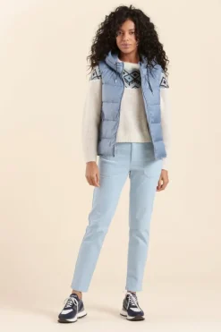 Flash Sale doudoune sans manches FLIGA à capuche Femme Doudounes