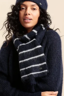 Flash Sale echarpe rayée Femme Écharpes