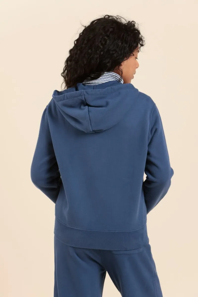 Cheap gilet zippé à capuche MOSS Femme Sweats|Pulls, Cardigans