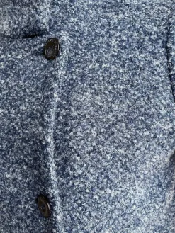 Cheap manteau à capuche FROSON en lainage mousseux Femme Manteaux