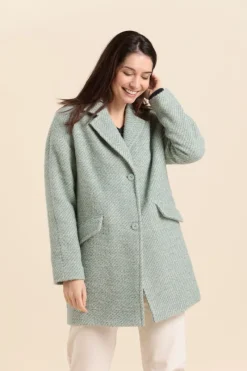 Flash Sale manteau FLIGO en lainage Femme Manteaux