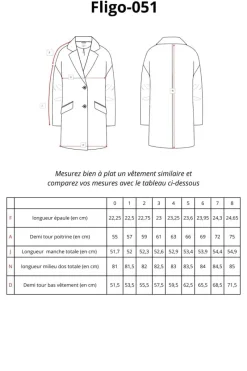 Flash Sale manteau FLIGO en lainage Femme Manteaux