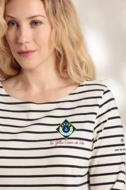 Cheap Marinière en coton SNSM Femme Tshirts|Marinières