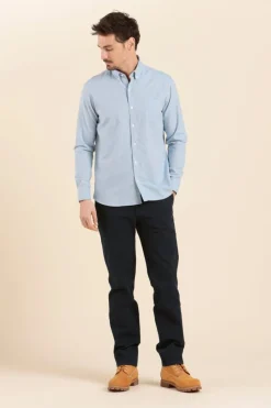 Cheap Pantalon chino TRANSAT en coton Homme Pantalons, Jeans