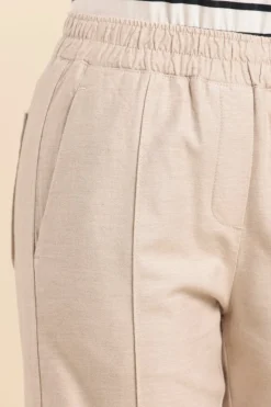 Discount pantalon large PROUE en flanelle Femme Pantalons, Jeans
