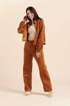 Clearance pantalon PAIMIO en velours Femme Pantalons, Jeans