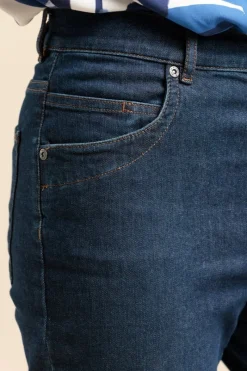 Cheap pantalon PANILLO en denim bleu Femme Pantalons, Jeans