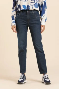 Cheap pantalon PANILLO en denim bleu Femme Pantalons, Jeans