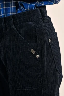 Outlet Pantalon PIMORI en velours grosses côtes Femme Pantalons, Jeans