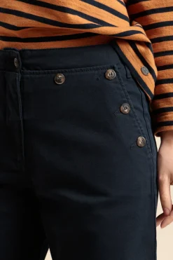 Clearance Pantalon PONT en coton Femme Pantalons, Jeans