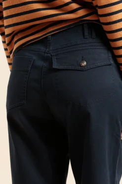 Clearance Pantalon PONT en coton Femme Pantalons, Jeans