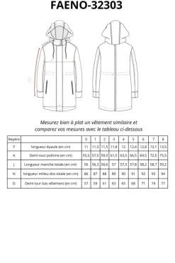 New parka longue déperlante FAENO Femme Parkas