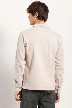 Shop polo MAGENTA avec détails rayés Homme Sweats