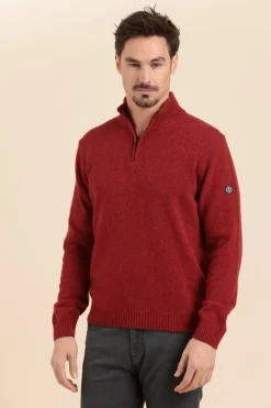 Store pull col zippé TANDEM Homme Pulls, Cardigans