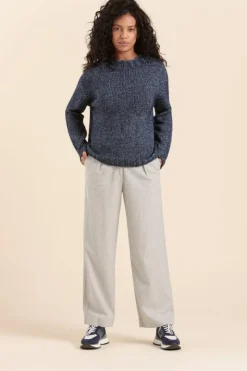 Clearance pull grosse maille TARNO en coton/laine Femme Pulls, Cardigans