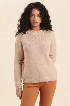 Clearance pull grosse maille TARNO en coton/laine Femme Pulls, Cardigans