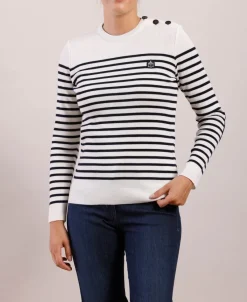 Cheap Pull marin rayé femme x Royal Mer Femme Pulls, Cardigans