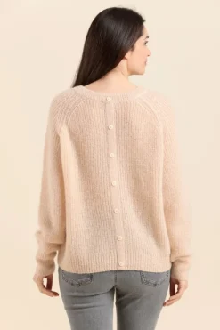 Cheap pull TOPAZO avec dos boutonné Femme Pulls, Cardigans
