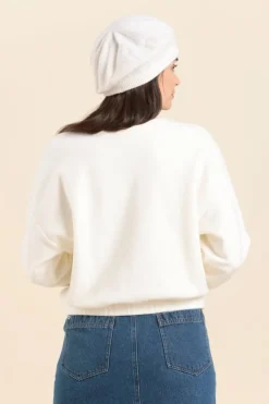 Outlet sweat MORITZ en molleton peluche Femme Sweats