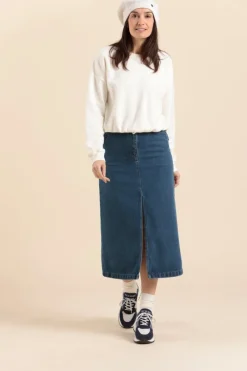 Outlet sweat MORITZ en molleton peluche Femme Sweats