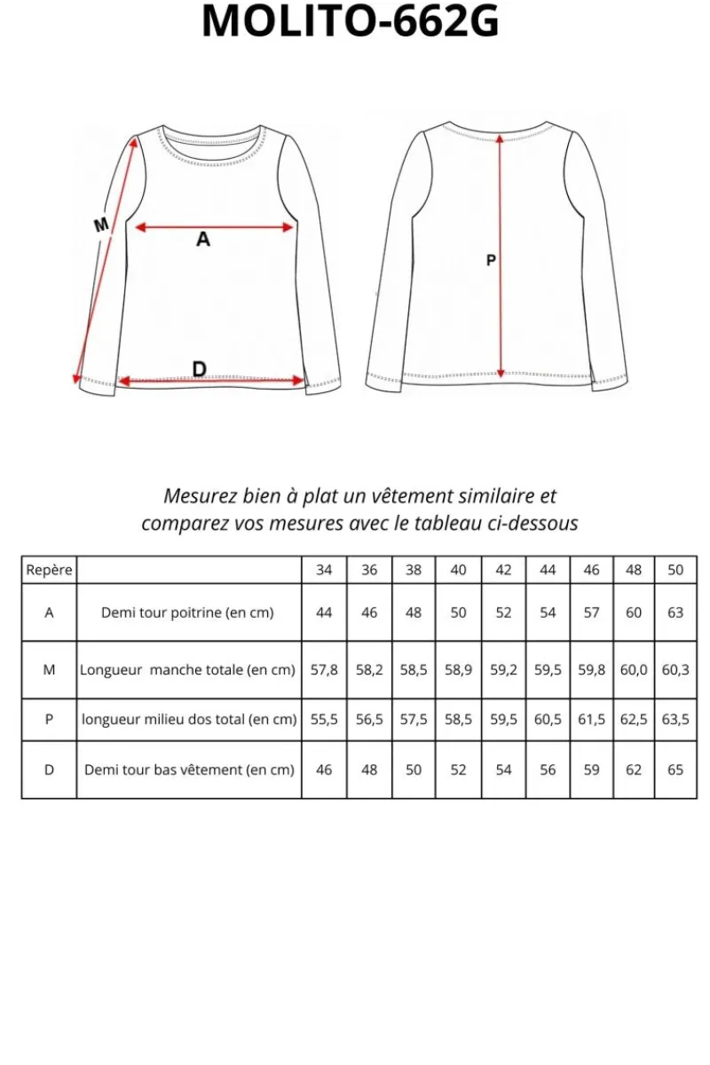 Best Sale tee shirt MOLITO motif camouflage Femme Tshirts